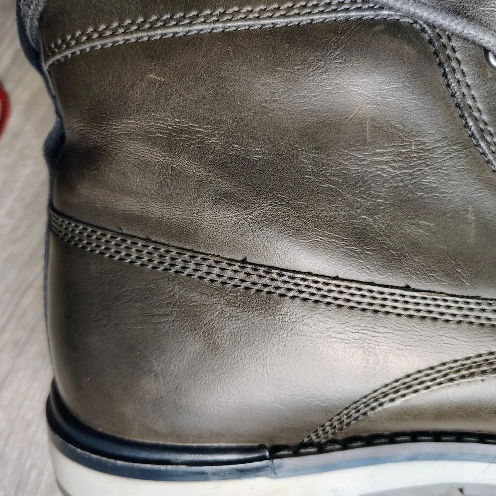 Sonoma Goods‎ Man's Findlay Gray Boots Size 11 MED Lace Up 176490